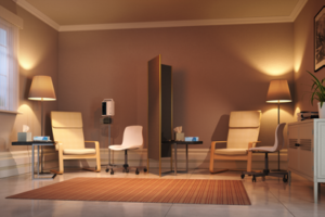 Treatment room photo from the Johnson & Johnson toolkit